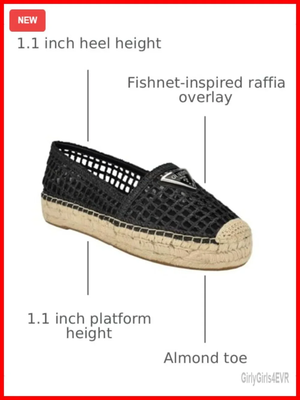 Women's Espadrilles Ballet Flats Raffia Overlay Slip-On